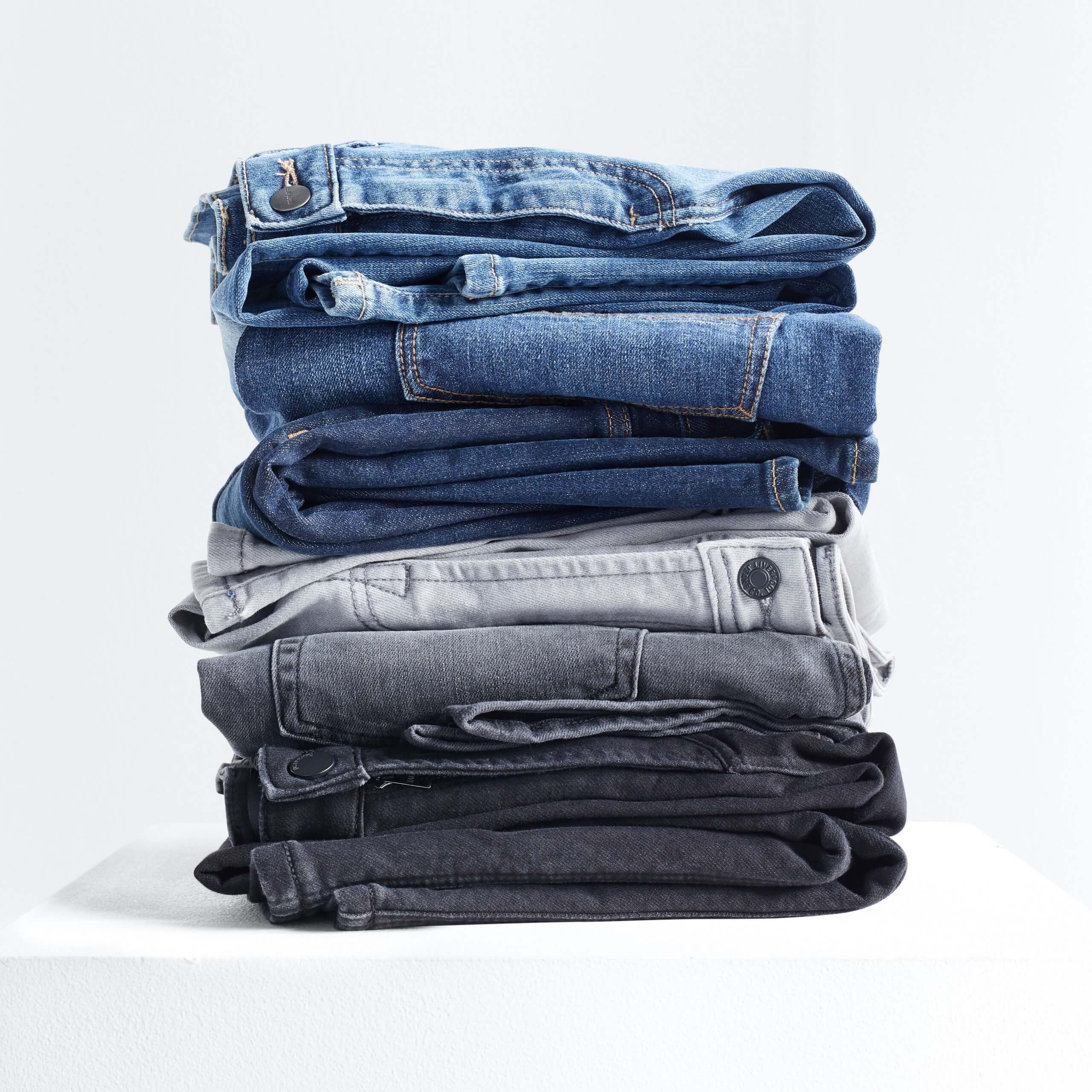 What's the quickest way to break in new jeans?