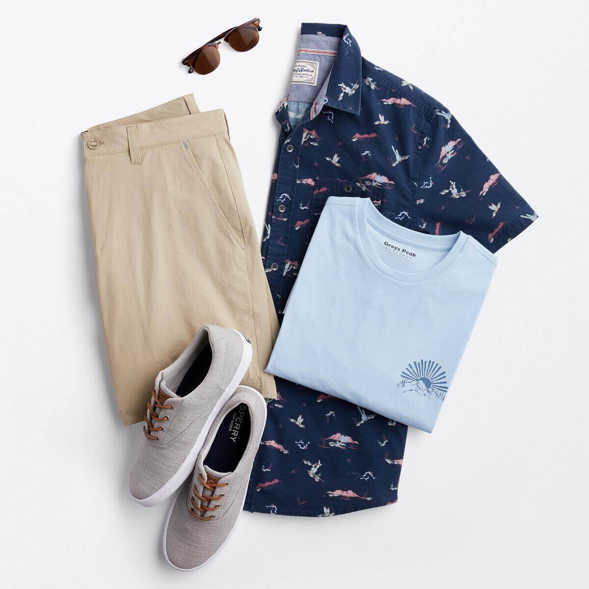 coastal casual wedding outfit for men