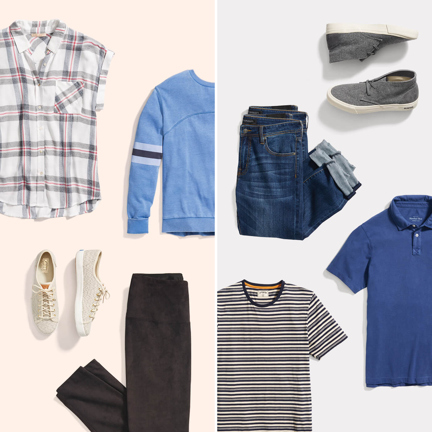 The His & Hers Guide To Casual Dressing