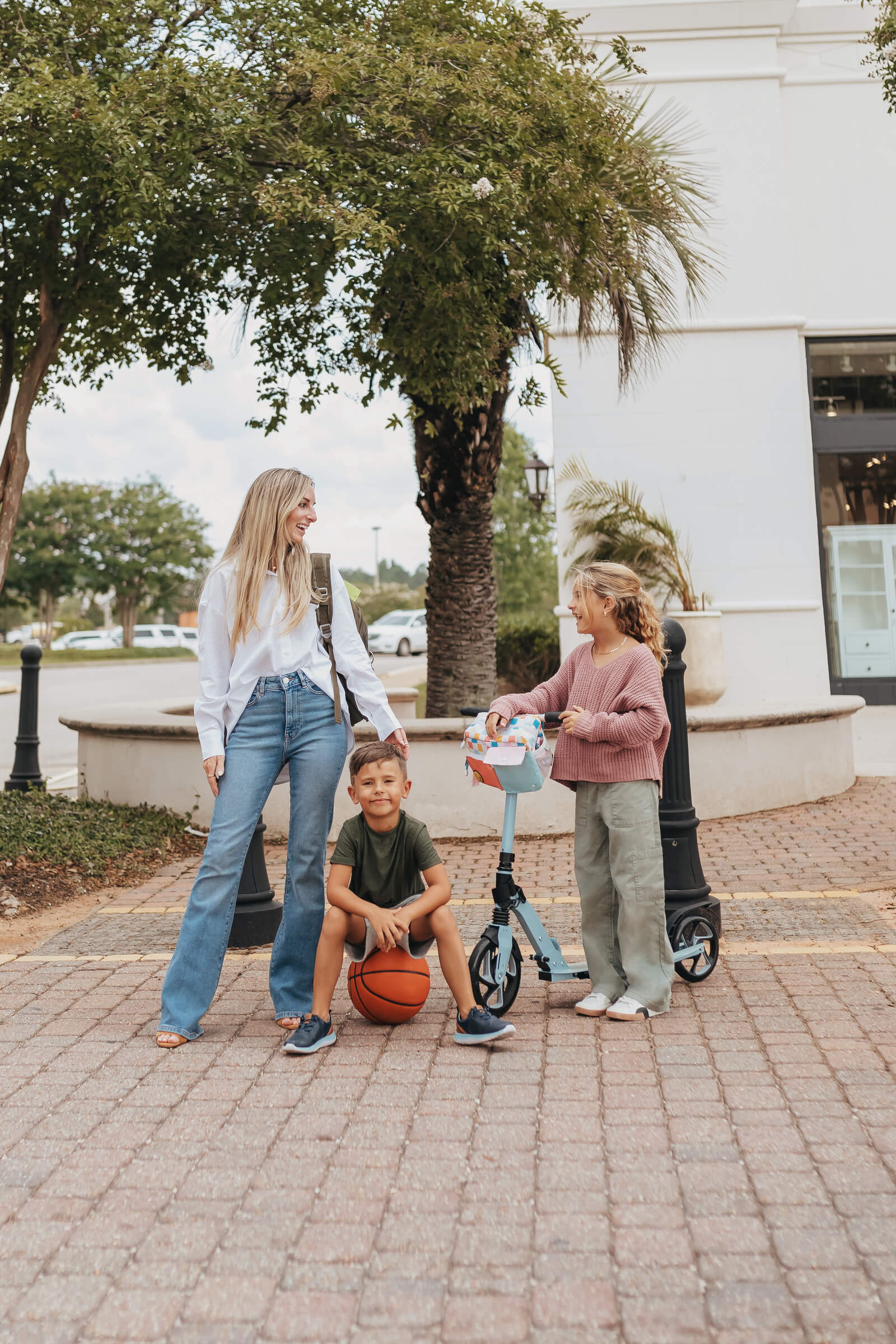 Fall outfits for family mom and kids